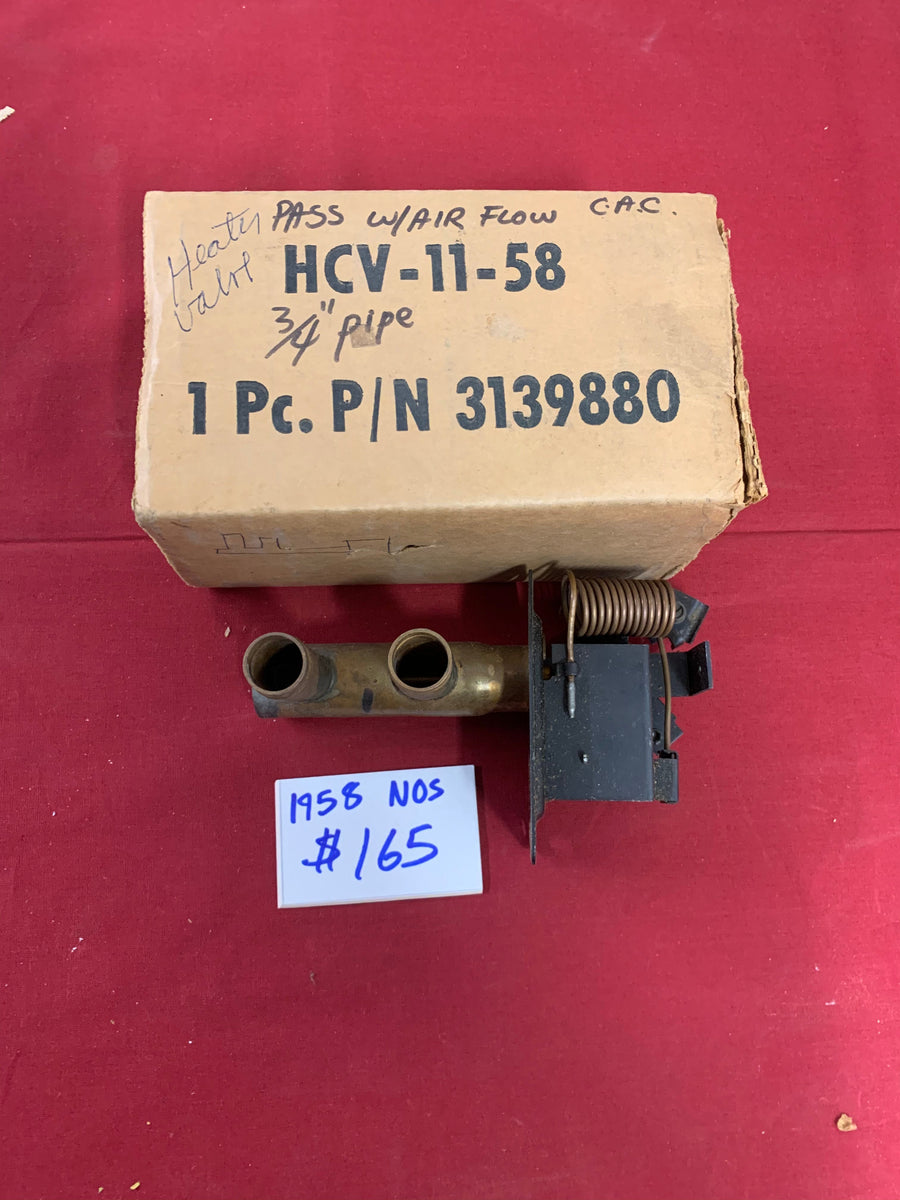 1958 CHEVROLET NOS HEATER VALVE – Forbush Vintage Auto Parts