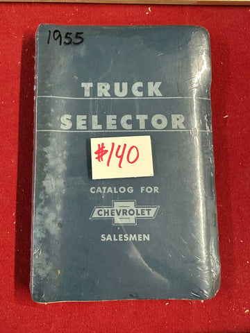 1955 CHEVROLET TRUCK SELECTOR CATALOG