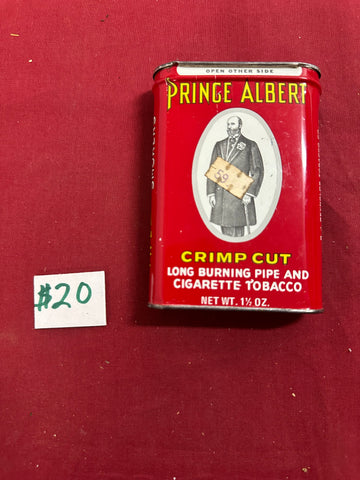 PRINCE ALBERT CIGARETTE TIN