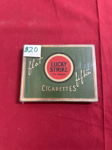 LUCKY STRIKES CIGARETTE TIN