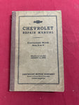 1932 CHEVROLET REPAIR MANUAL