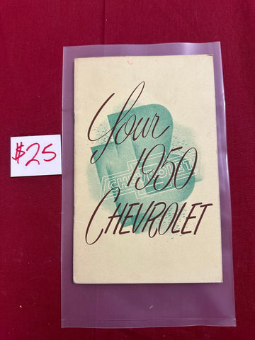 1950 CHEVROLET BOOK