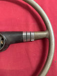 1949-50 CHEVROLET USED STEERING WHEEL WITH NOS HORN BUTTON AND REPO HORN RING