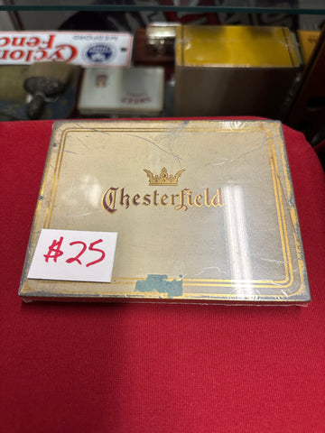 CHESTERFIELD CIGARETTES TIN