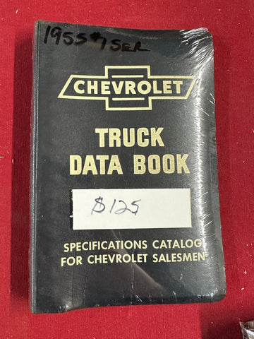 1955 CHEVROLET 7 SERIES TRUCK DATA BOOK