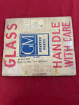 1955-57 CHEVROLET NOS TINTED VENT WINDOW GLASS EXCEPT SPORTS MODELS