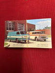 1961 CHEVROLET POST CARD