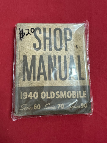 1940 OLDSMOBILE SHOP MANUAL