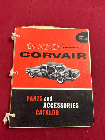 1960 CHEVROLET CORVAIR PARTS AND ACCESSORIES CATALOG