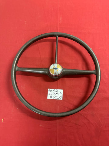 1951-52 CHEVROLET STEERING WHEEL NO CRACKS