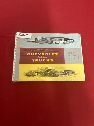 1956 CHEVROLET TASK FORCE TRUCKS SILVER BOOK