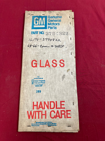 1964-66 CHEVROLET NOS COMMERCIAL AND UTILITY VENT WINDOW GLASS