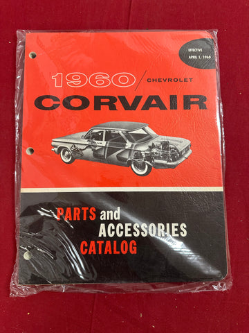 1960 CHEVROLET CORVAIR PARTS AND ACCESSORIES CATALOG