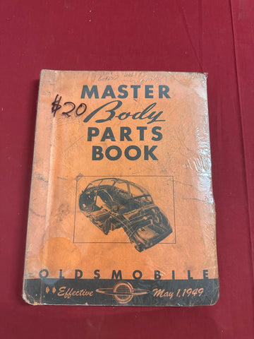 OLDSMOBILE MASTER BODY PARTS BOOK