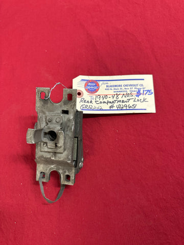 1940-48 CHEVROLET NOS REAR COMPARTMENT LOCK LATCH