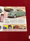 1940 CHEVROLET NOS CONVERTIBLE CABRIOLET AND STATION WAGON BOOKLET