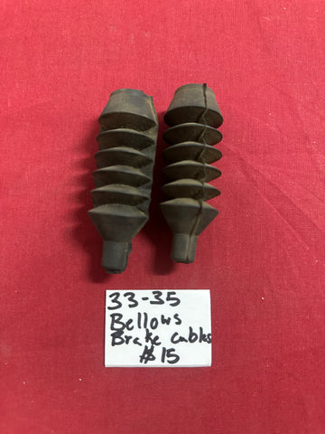 1933-35 CHEVROLET NOS BELLOWS FOR BREAK CABLES