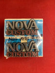 1975 CHEVROLET NOS NOVA EMBLEMS