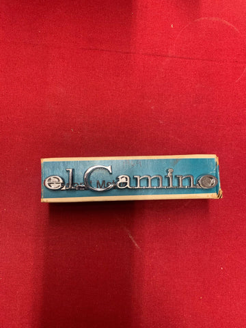 EL CAMINO CHEVROLET NOS EMBLEM