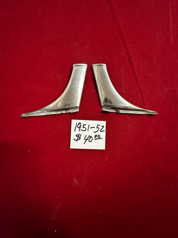 1951-52 CHEVROLET WINDSHIELD CORNERS