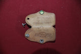 CHEVROLET NEW OLD STOCK LEATHER KEYCHAIN FROM THE 60s