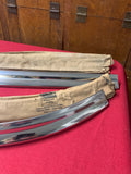 1957 CHEVROLET NOS WINDSHIELD MOLDINGS CUT OUT FOR WIPER TRANSMISSION