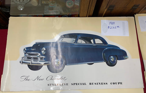 1950 CHEVROLET ORIGINAL BUSINESS COUPE