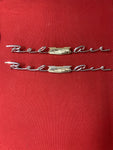 1959? CHEVROLET NOS FRONT FENDER EMBLEM