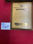 1951 CHEVROLET DEALERSHIP AWARD PLAQUE