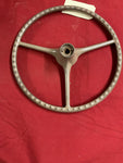 1937-38 CHEVROLET STEERING WHEEL WITH SOME CRACKS AS SEEN IN PHOTOS