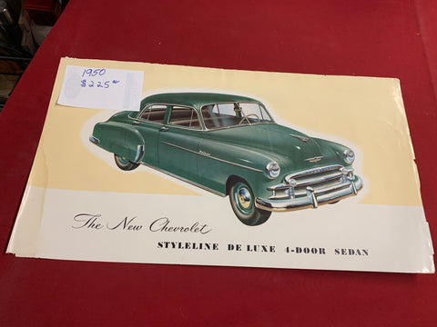 1950 CHEVROLET ORIGINAL STYLELINE SEDAN