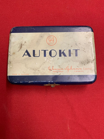 JOHNSON & JOHNSON OLD SAFETY AUTO KIT