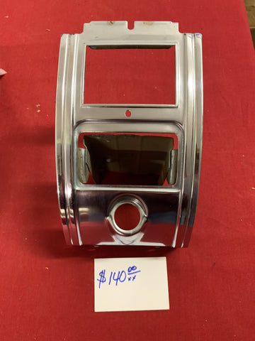 1949-50 CHEVROLET CHROME ASHTRAY CLOCK BEZEL